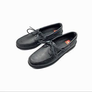 SPERRY TOP-SIDER | A/O 2 EYE | BLACK | 8.5